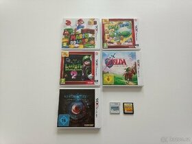 Mario, Luigi, Yoshi, Zelda a Resident Evil hry pro 3DS
