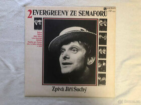 Vinyl LP Jiří Suchý: Evergreeny Ze Semaforu 2 1989
