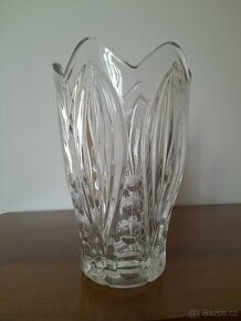 Retro skleněná váza - konvalinka - 1