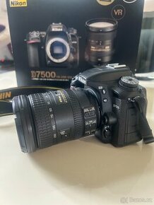 Nikon D7500 s objektivem AF-S 18-1 - 1