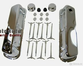 Chromové kryty ventilů na Small Block Ford