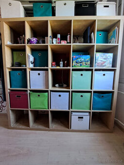 Prodám IKEA Kallax 5x5 vzor bíle mořený dub