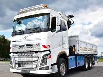 Volvo FH 16.550 - 8x4 – Sklápěč/Valník + HR-PALFINGER PK 340