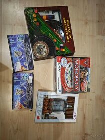 Magnetická stavebnice, deskové hry a puzzle