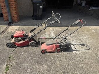 sekačka trávy elektro a benzin