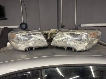 Škoda Superb 2 přední světla