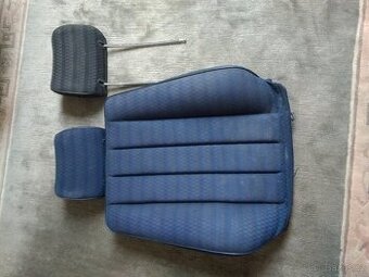 W201 190 plastak sedak ridice modry, vyhrev - 1