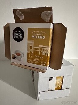 Prodám kapsle Nescafé Dolce Gusto Espresso Milano – 6 balení