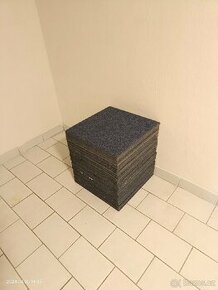 Kobercové dlaždice 50x50cm, 3800g na m2