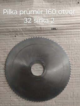 Pilka průměr 160 otvor 32 šířka 2