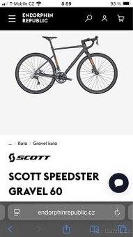 Gravel kolo Scott -XL rám