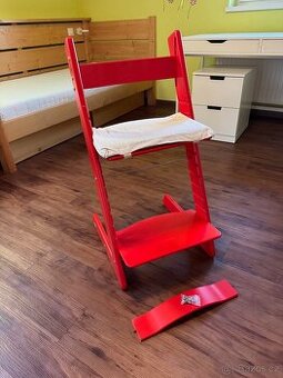 Židle rostoucí Jitro - červená - 1