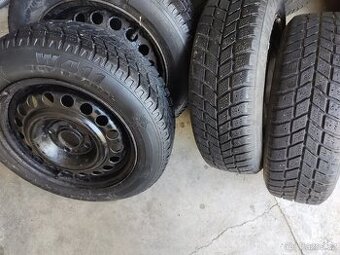 175/65 R14 ZIMNÍ + disky4x100 - VYSOKÝ HRUBÝ VZOREK