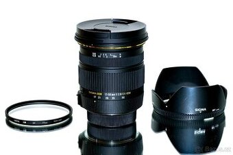 Nikon Sigma 17-50 mm f/2,8 EX DC OS + Hoya TOP STAV