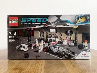 nové Lego Speed Champions 75911 McLaren Mercedes Pit Stop