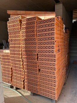 Cihly Heluz 375 x 80 x 249 mm | Nové - nepoužité