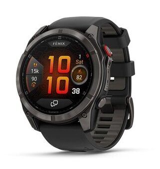 Garmin Fenix 8 Pro 51 mm AMOLED carbon gray titan - 1