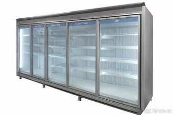 Přístěnná chladící vitrína 4m x 2,2m x 1m