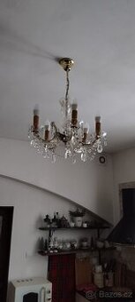 Prodám skleněné lustry