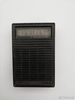 Historický tranzistor.přijímač