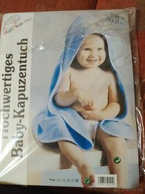 Dětský ručník s kapucí a výšivkou - 1