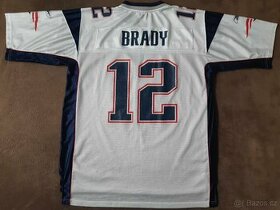 Fotbalový dres NFL Tom Brady New England Patriots Reebok