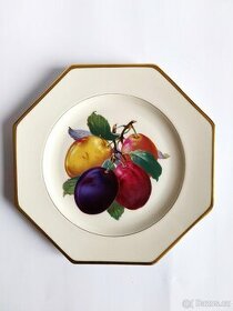 ROSENTHAL - šestihranný talíř blumy