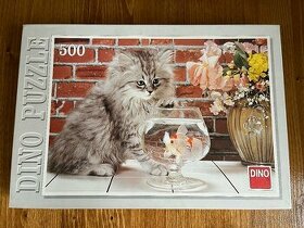 Puzzle kočička - 500 dílků