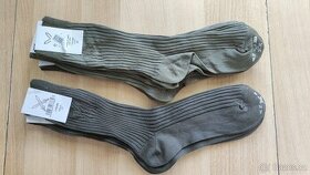 Ponožky 97 zelené prodloužené lýtko AČR velikost 27