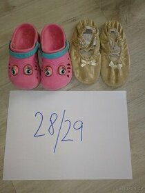 Dívčí obuv NEXT, H&M velikost 28/29