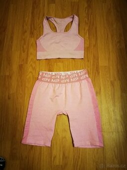 Fitness kalhoty s podprsenkou,