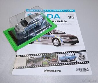 DeAgostini 1:43 Škoda Octavia III combi Policie ČR - 2014
