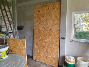 OSB desky 1250 x 2500 x 18 mm, rovná hrana - 1