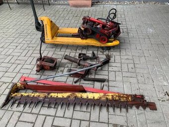 Lištová sekačka boční, travní žací stroj bočně nesený