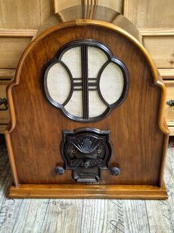 Starožitné rádio Telefunken 341WL, 1931/32, velká kaplička - 1