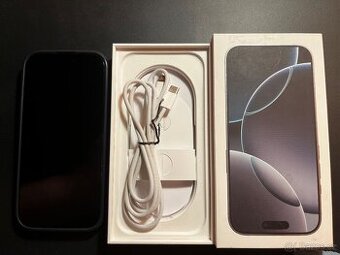 iPhone 16 Pro 256 Gb - Zánovní - TOP stav - Záruka