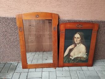 Zrcadlo + rám.