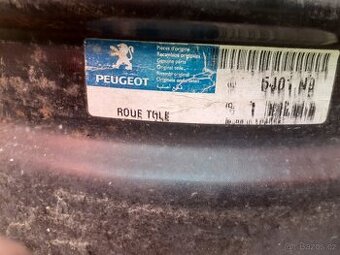 Plechové disky 16" Peugeot 407