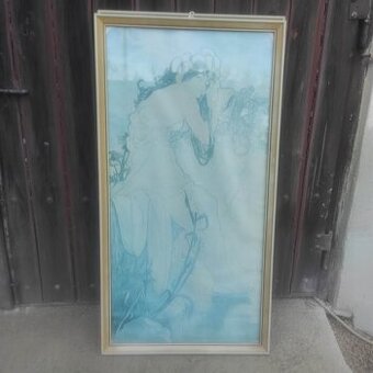4x rám na obraz 95x50cm se sklem