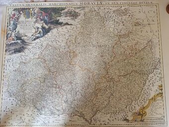 Mapa Moravy