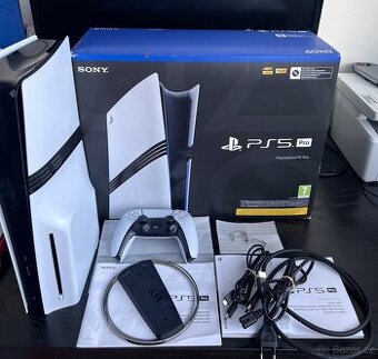 PS5 PRO 2TB s mechanikou v záruce včetně stojanu