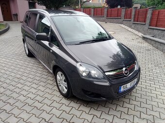 OPEL ZAFIRA 1.7 CDTI 7 MÍST 2012 SERVISKA 178 TIS KM