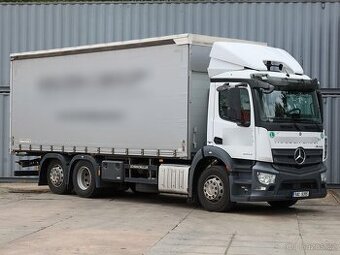 Mercedes-Benz ANTOS 2543 L,  EURO 6, 18 PALET, PLACHTA XL, H