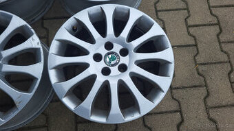 Orig. ALU disky Škoda 16" 5x100 Comet - Fabia 2, Roomster