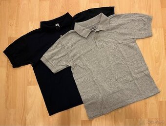 2x polo triko, trička s límečkem vel. 146/152