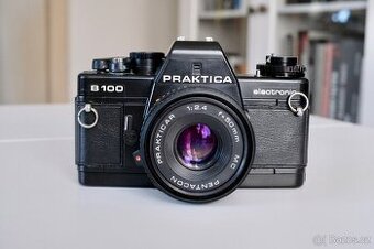Praktica B100 + Pentacon Prakticar 50/2.4 MC