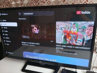 Tv 130 cm + Vodafone setobox YouTube