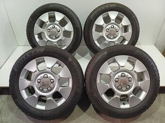 Zimní alu kola Seat 5x112 R16 pneu 215/55/16