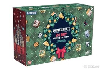 Minecraft Premium adventní kalendář 24 políček