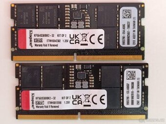 Paměť RAM DDR5 16GB 32GB SO-DIMM - 1